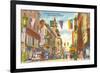 Chinatown, San Francisco, California-null-Framed Premium Giclee Print