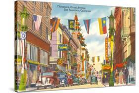 Chinatown, San Francisco, California-null-Stretched Canvas