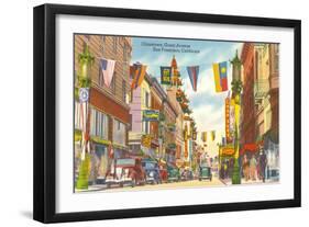 Chinatown, San Francisco, California-null-Framed Art Print