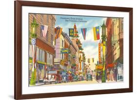 Chinatown, San Francisco, California-null-Framed Art Print