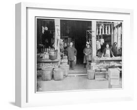 Chinatown, San Francisco, Late 19th Century-John L Stoddard-Framed Giclee Print