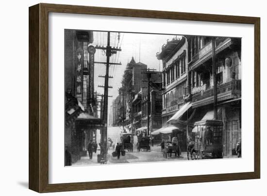 Chinatown, San Francisco, USA, 1926-null-Framed Giclee Print