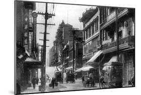 Chinatown, San Francisco, USA, 1926-null-Mounted Giclee Print
