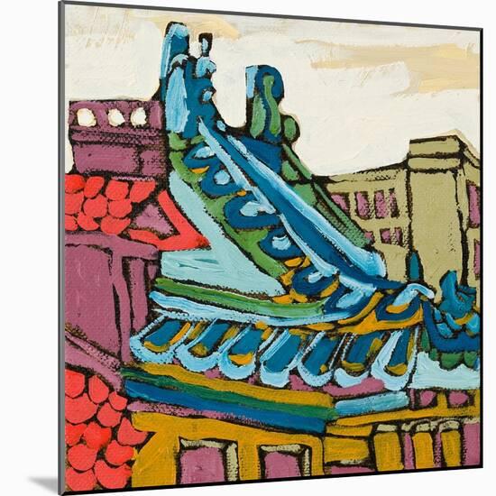 Chinatown V-Erin McGee Ferrell-Mounted Art Print