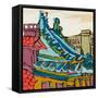 Chinatown V-Erin McGee Ferrell-Framed Stretched Canvas