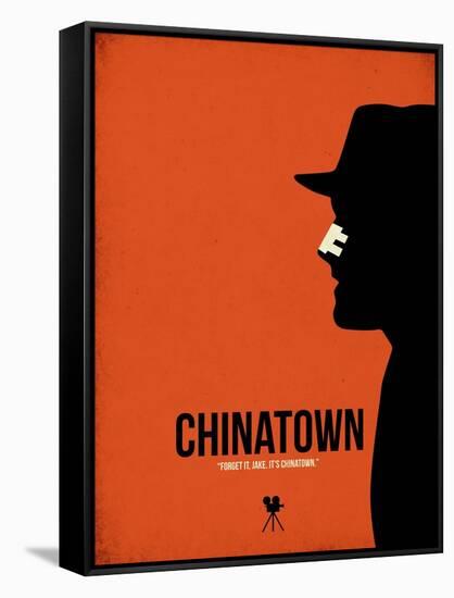 Chinatown-NaxArt-Framed Stretched Canvas