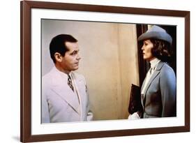 CHINATOXN, 1974 directed by ROMAN POLANSKI Jack Nicholson and Faye Dunaway (photo)-null-Framed Photo