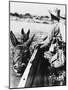 Chindits Crossing the Great Chindwin River, Burma-Robert Hunt-Mounted Photographic Print