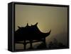 Chineese Pavillon During Sunset, China-Ryan Ross-Framed Stretched Canvas