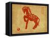 Chinese 2014 For Year Of Horse Design, Words Mean Happy New Year-kenny001-Framed Stretched Canvas