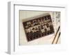 Chinese Abacus with Brushes, China-Keren Su-Framed Photographic Print