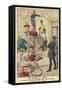 Chinese Acrobats, Arrest-null-Framed Stretched Canvas