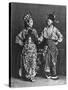Chinese Actors, circa 1870-John Thomson-Stretched Canvas