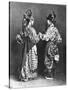 Chinese Actors from Behind, circa 1870-John Thomson-Stretched Canvas