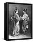 Chinese Actors from Behind, circa 1870-John Thomson-Framed Stretched Canvas