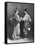 Chinese Actors from Behind, circa 1870-John Thomson-Framed Stretched Canvas