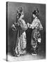 Chinese Actors from Behind, circa 1870-John Thomson-Stretched Canvas