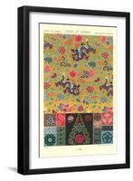 Chinese and Japanese Deisgns-null-Framed Art Print