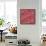 Chinese Animals Red-Sharon Turner-Framed Stretched Canvas displayed on a wall