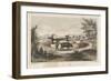 Chinese Apparatus for Hulling and Coarse Grinding Rice, 1855-Meffert-Framed Giclee Print