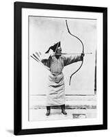 Chinese Archer, circa 1870-John Thomson-Framed Giclee Print