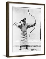 Chinese Archer, circa 1870-John Thomson-Framed Giclee Print