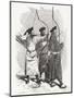 Chinese Archers, 1878-null-Mounted Giclee Print
