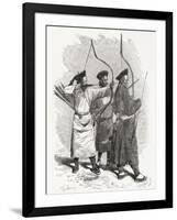 Chinese Archers, 1878-null-Framed Giclee Print