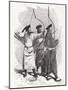 Chinese Archers, 1878-null-Mounted Giclee Print