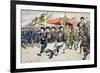 Chinese Army in Manchuria (Oct 1904) Russo-Japanese War-null-Framed Giclee Print