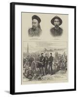 Chinese Artillery at Ningpo-null-Framed Giclee Print