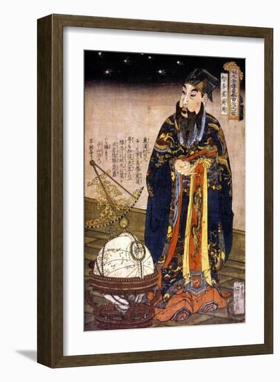 Chinese Astronomer, 1675-null-Framed Giclee Print