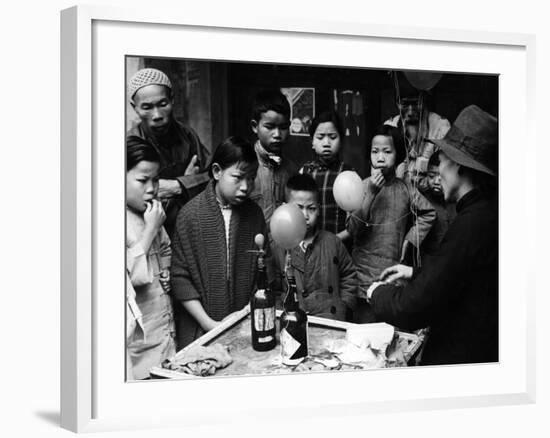 Chinese Balloon Trick-null-Framed Photographic Print