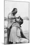 Chinese Barber-null-Mounted Photographic Print