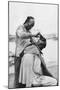 Chinese Barber-null-Mounted Photographic Print