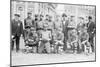 Chinese Baseball Team from Hawaii in Team Portrait-null-Mounted Art Print