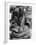 Chinese Begging Monk-null-Framed Photographic Print