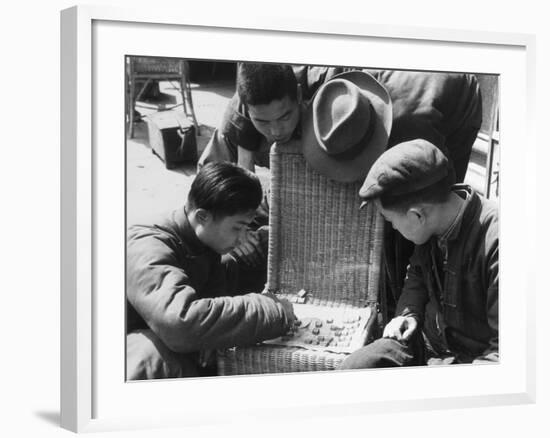 Chinese Board Game-null-Framed Photographic Print