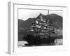Chinese Boat in a Harbour, 20th Century-null-Framed Giclee Print