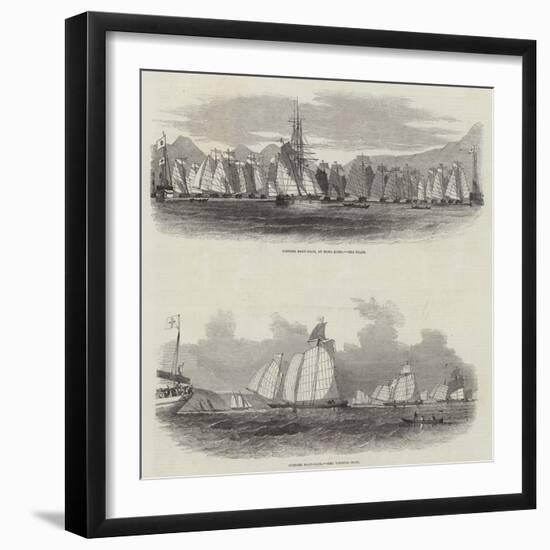 Chinese Boat Race-null-Framed Giclee Print