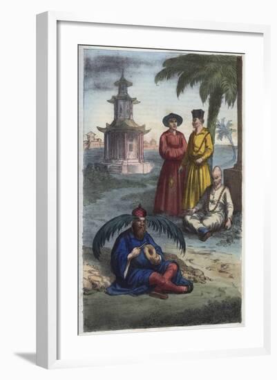 Chinese Bonzes-Stefano Bianchetti-Framed Giclee Print