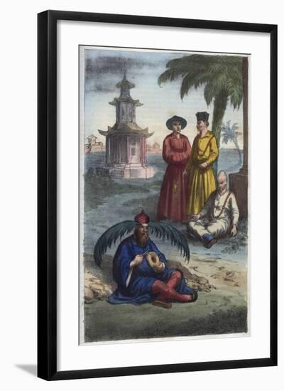 Chinese Bonzes-Stefano Bianchetti-Framed Giclee Print