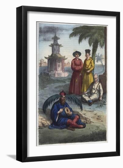 Chinese Bonzes-Stefano Bianchetti-Framed Giclee Print