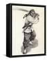 Chinese Boxer Warrior-Pat Nicolle-Framed Stretched Canvas