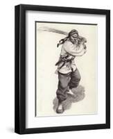 Chinese Boxer Warrior-Pat Nicolle-Framed Giclee Print