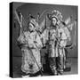 Chinese Bride and Bridegroom, Canton, China, Late 19th or Early 20th Century-null-Stretched Canvas