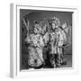 Chinese Bride and Bridegroom, Canton, China, Late 19th or Early 20th Century-null-Framed Photographic Print