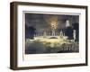 Chinese Bridge in St James's Park, in Celebration of the Glorious Peace of 1814-Frederick Calvert-Framed Giclee Print