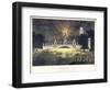 Chinese Bridge in St James's Park, in Celebration of the Glorious Peace of 1814-Frederick Calvert-Framed Giclee Print