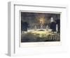 Chinese Bridge in St James's Park, in Celebration of the Glorious Peace of 1814-Frederick Calvert-Framed Giclee Print